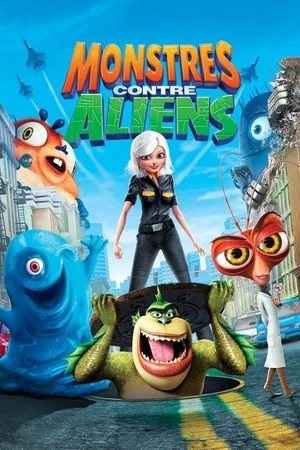  Monstres contre Aliens affiche 