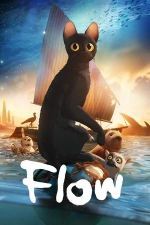  Flow, le chat qui n'avait plus peur de l'eau affiche 