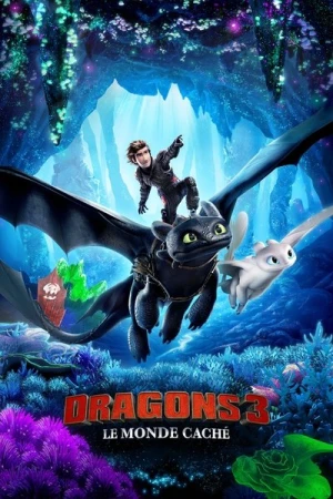  Dragons 3 : Le monde caché affiche 